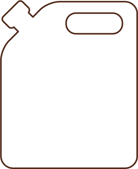 icono bidón por 5lt de aceite Campo Claro