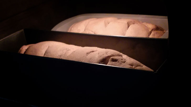 ambas piezas ya están en el horno entre medio y fuerte