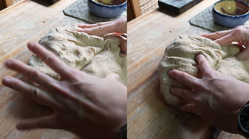 nada más lindo que amasar nuestro propio pan!